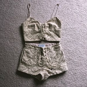 Kittenish two piece set